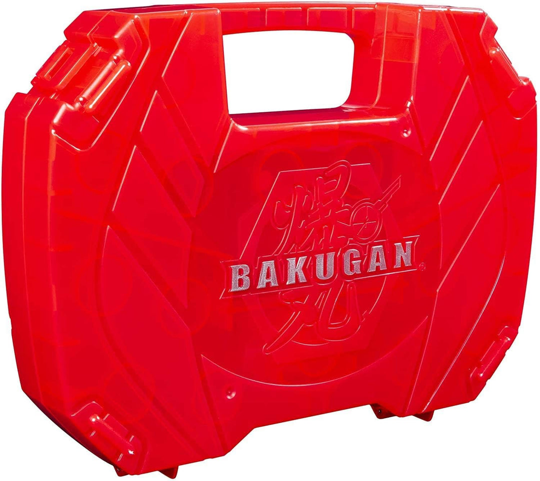 BAKUGAN 6045138 / #20115348 - Storage Case, Aufbewahrungskoffer mit extra Basic Ball, Dragonoid (rot