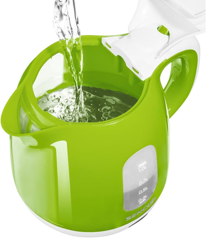 Wasserkocher SWK 1011GR 1 Liter Grün, 1 Liter Grün