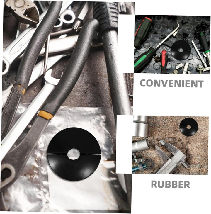Operitacx Gummischlauchtrommelpuffer mit Schnellverschluss 12mm Innenloch Robuster Schlauchkugelstop