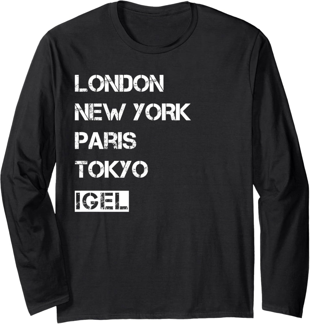 Meine Heimat Igel! Geburtsort & Heimatliebe Igel Langarmshirt