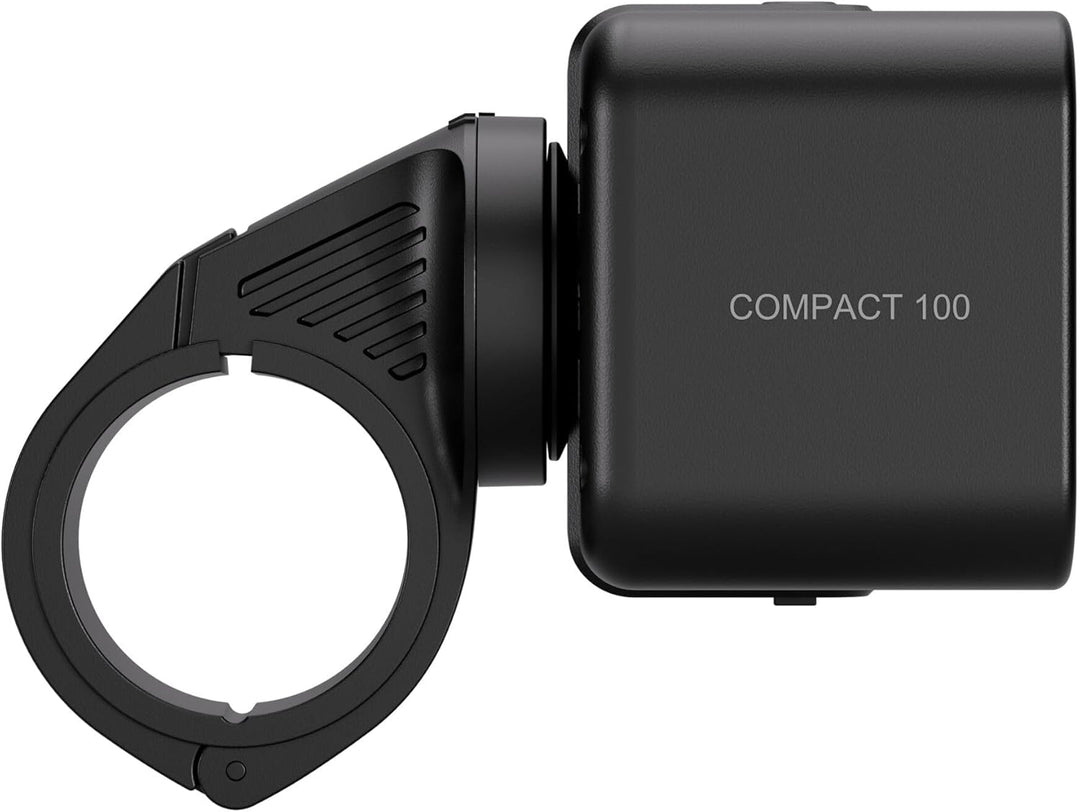 OSRAM LEDsBIKE COMPACT 100 Set, wiederaufladbares Fahrradlicht-Set – Vorder- und Rücklicht, mit Brem