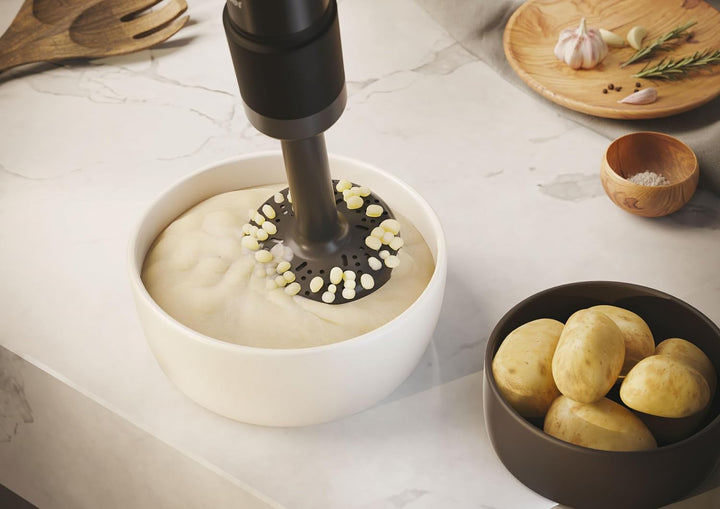 Haier Kartoffelstampferaufsatz für Stabmixer Serie 5, klumpenfreies Pürieren für cremige Ergebnisse,