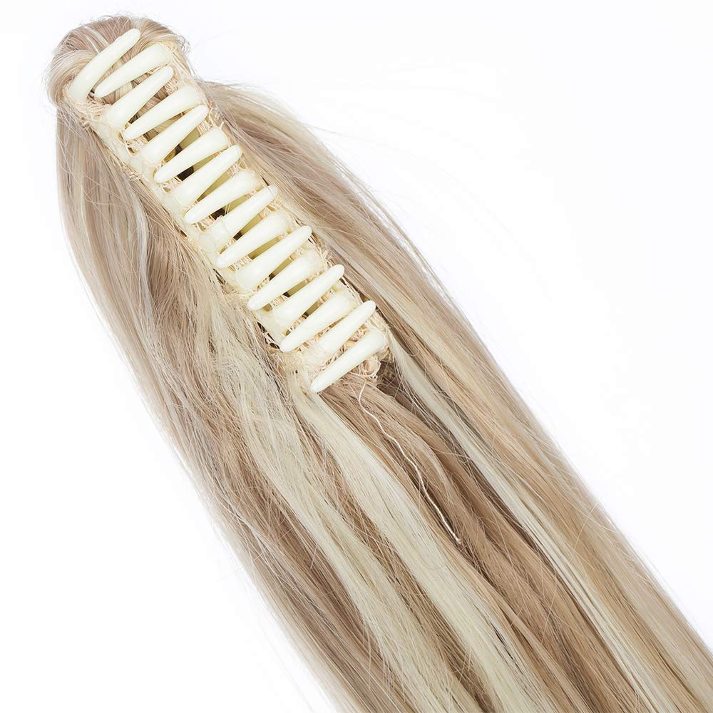 SEGO Ponytail Extension Pferdeschwanz Haarteil Haarverlängerung Zopf mit Butterfly-Klammer Hair Piec