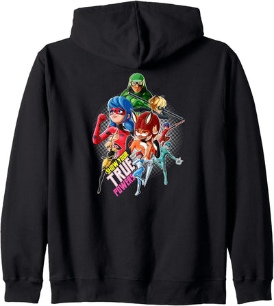 Miraculous-Kollektion Ladybug und All Heroez True Powers Kapuzenjacke