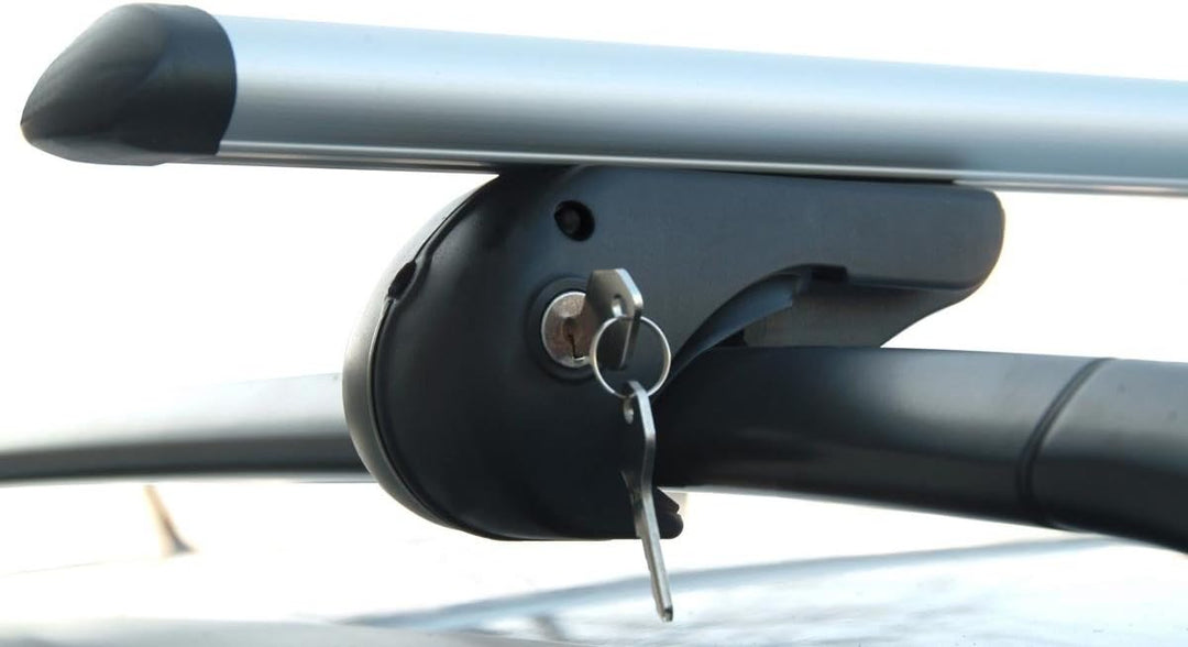 VDP Alu Relingträger Rio 120 kompatibel mit VW Passat Variant B7 10-'14 bis abschliessbar