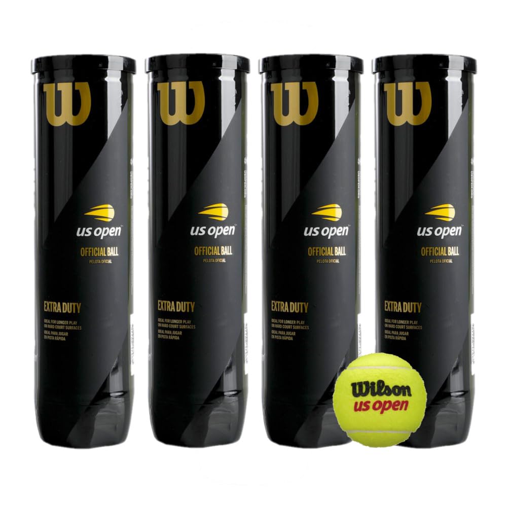 Wilson Tennisbälle Us Open 4x4er Dose