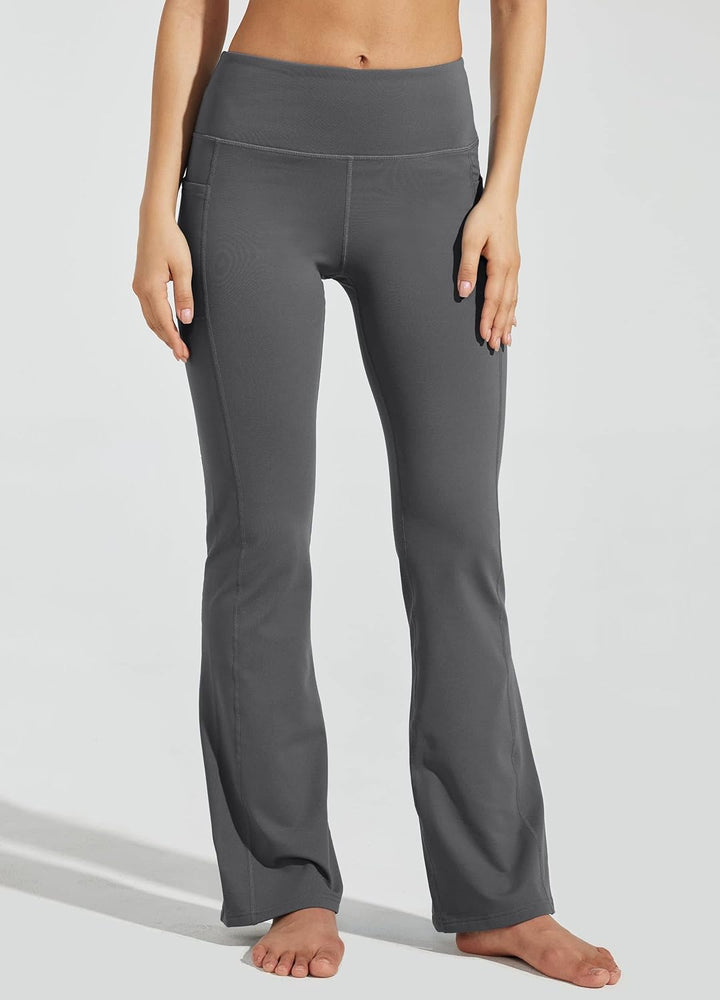 WILLIT Thermo Leggings Damen Winter Gefütterte Fleece Sporthose Yogahose Warm Sport Leggings Laufhos