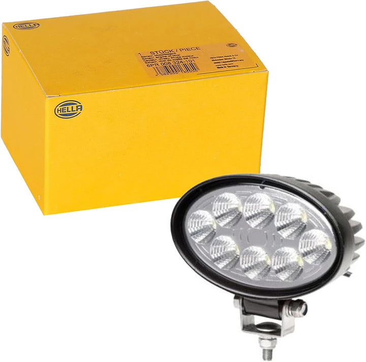 HELLA - LED-Arbeitsscheinwerfer - Valuefit O1200 - 24/12V - 1200lm - Anbau/geschraubt - schwenkbarer