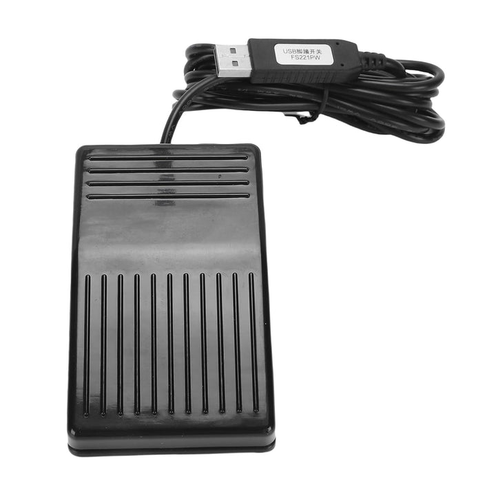 Zunate USB -Fuss -Pedalschalter, Vollständig Versiegelter Wasser -Proof -Fuss -Pedal -Controller, US