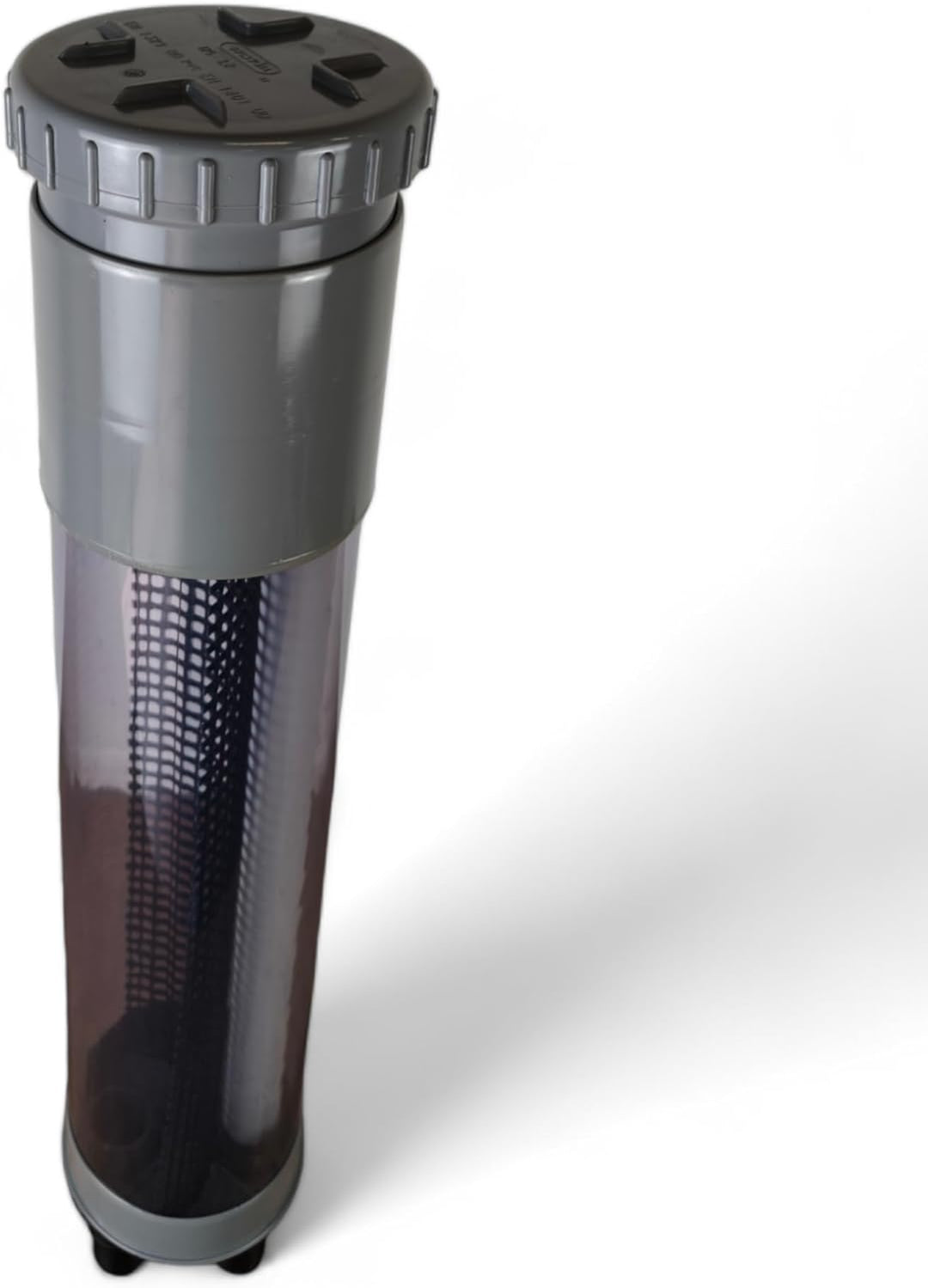 BoFiTec Vorfilter Steinabscheider für Schlammsauger Teichreiniger Teichsauger (DN110-67cm, Transpare