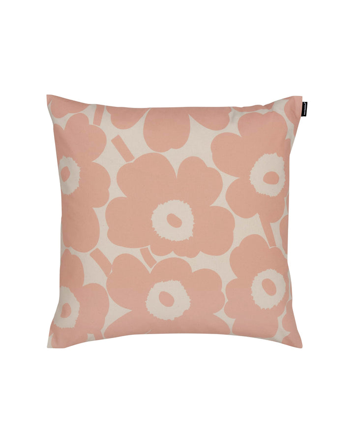 Marimekko - Pieni Unikko Kissenhülle mit Reissverschluss Pink 20" x 20", Pink 20" x 20"