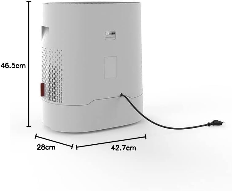 BONECO Luftbefeuchter W220 I 6L Wassertank I für Räume bis 50 m² I sehr leise, W220