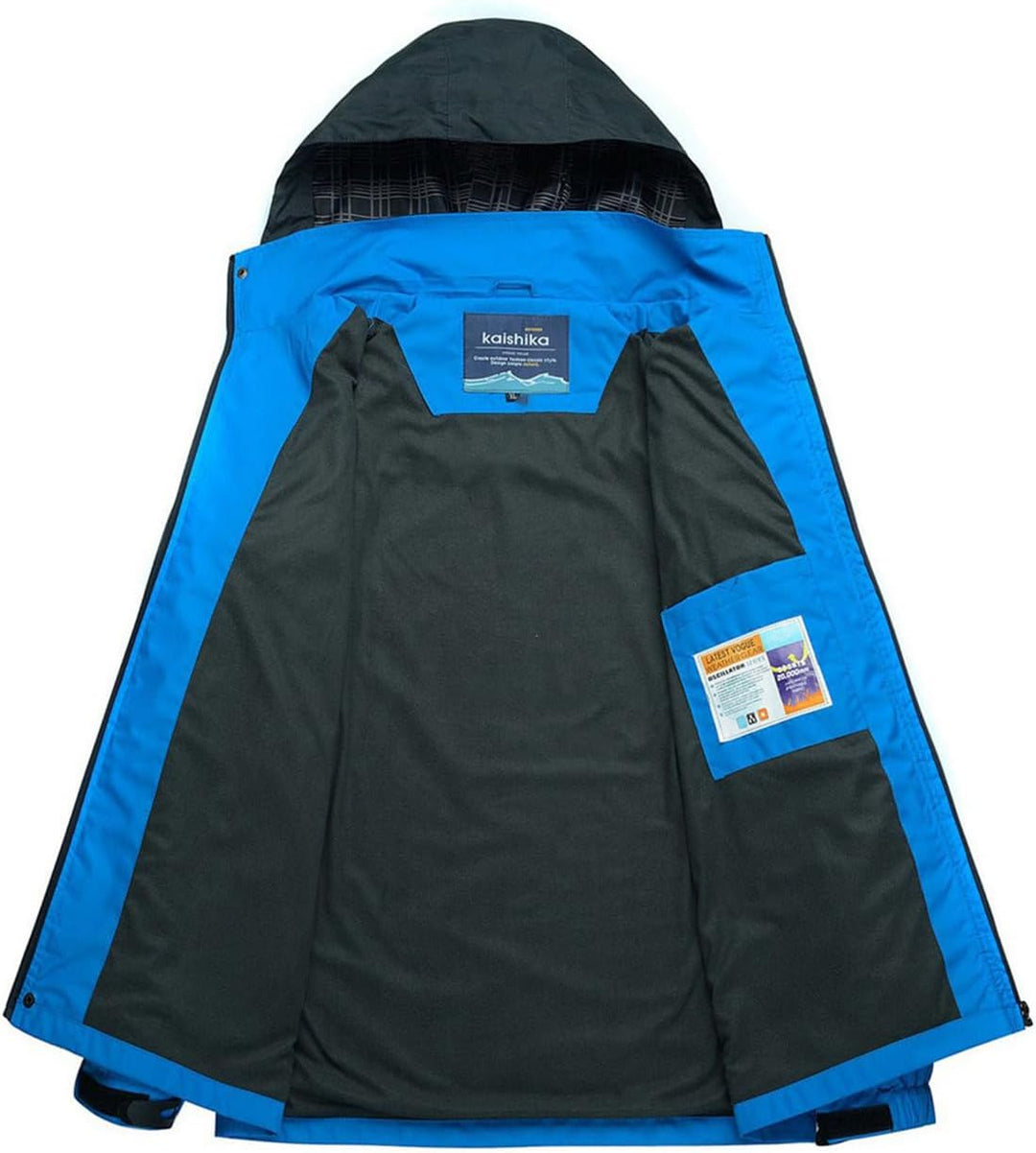 YSENTO Herren Regenjacke Wasserdichte Outdoor Atmungsaktive Wandern Funktionelle Softshell Winddicht