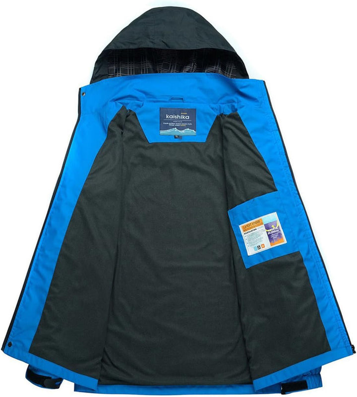 YSENTO Herren Regenjacke Wasserdichte Outdoor Atmungsaktive Wandern Funktionelle Softshell Winddicht