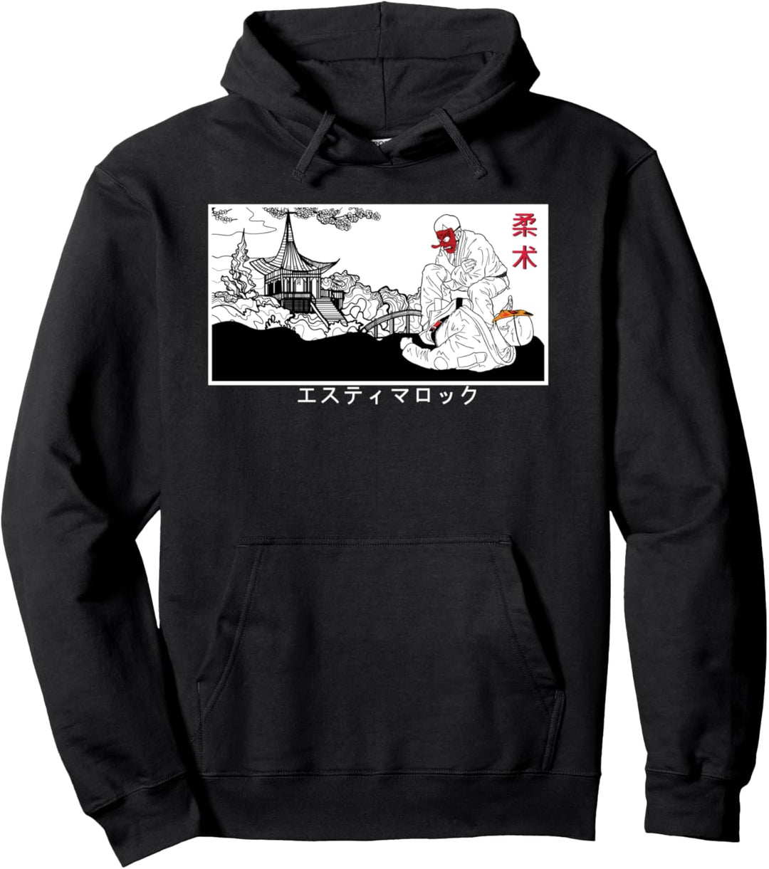 Brazilian Jiu-jitsu Estima Lock Janpanese Ancient BJJ Pullover Hoodie