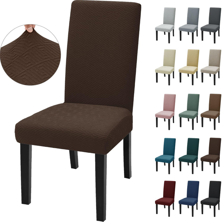 Ystyle Stuhlhussen 4er Set, Stretch Stuhlbezug, Universale Elastische Stuhlbezüge, Hussen Für Stühle