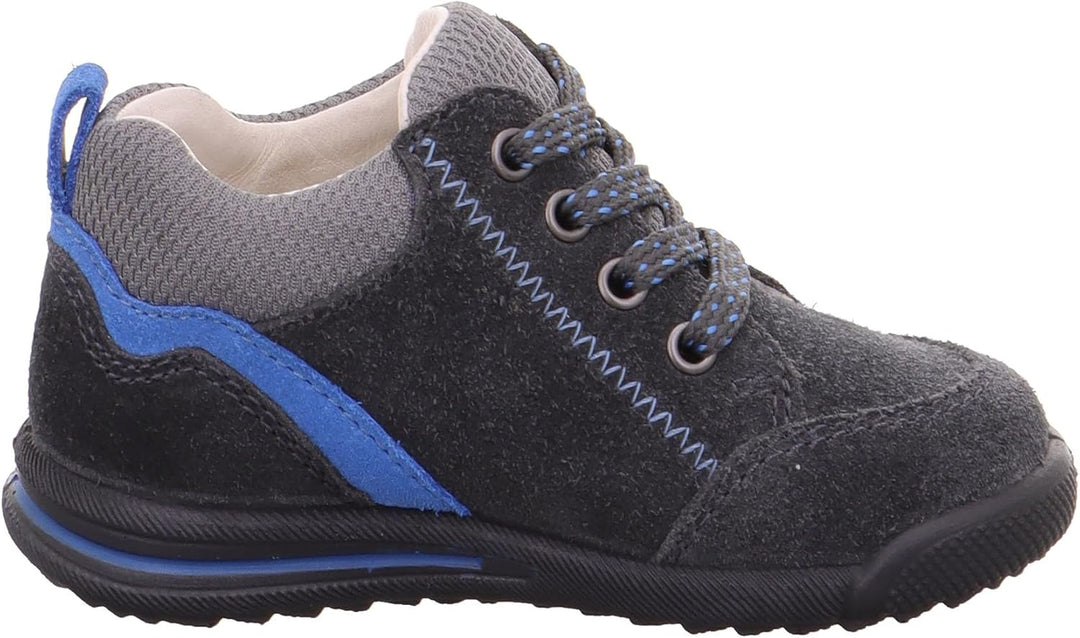Superfit Baby - Jungen Avrile Mini Lauflernschuhe 23 EU Schmal Grau Hellblau 2000, 23 EU Schmal Grau