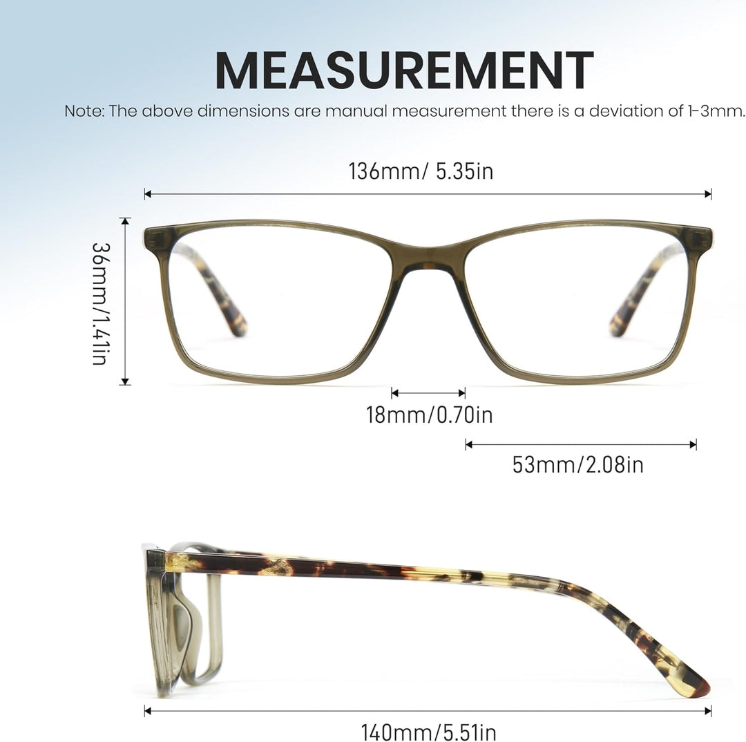 Cyxus Blaulichtfilter Brille Ohne Stärke Herren Damen Mode Computer Schutzbrille Bildschirmbrille Ga