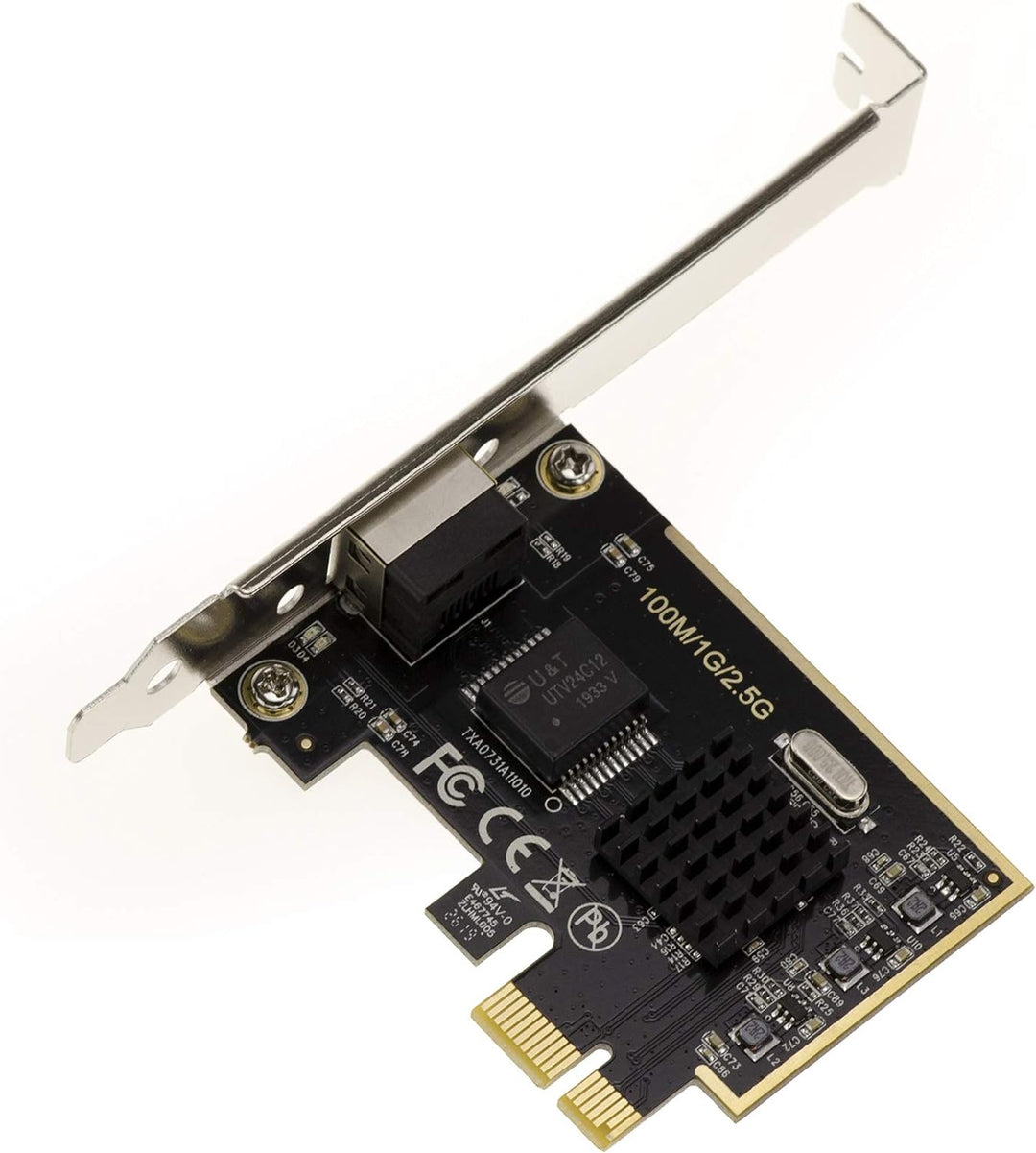 KALEA-INFORMATIQUE PCIe 2.5 Gigabit Ethernet 10 100 1000 1G 2.5G Netzwerk-Controller-Karte mit RJ45-