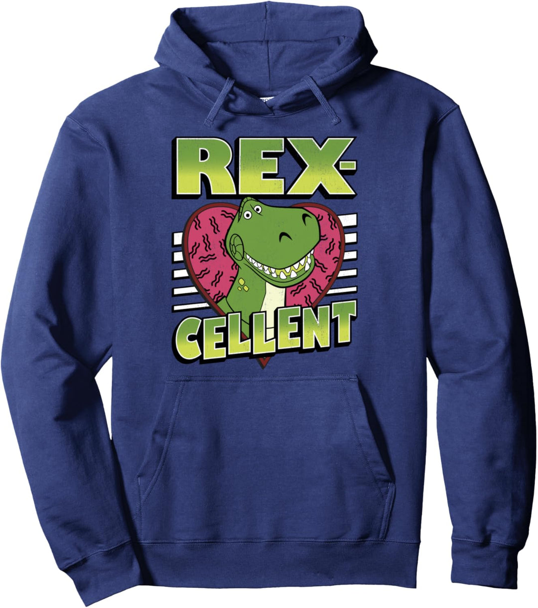 Disney Pixar Toy Story Valentine's Day Rex-Cellent Heart Pullover Hoodie
