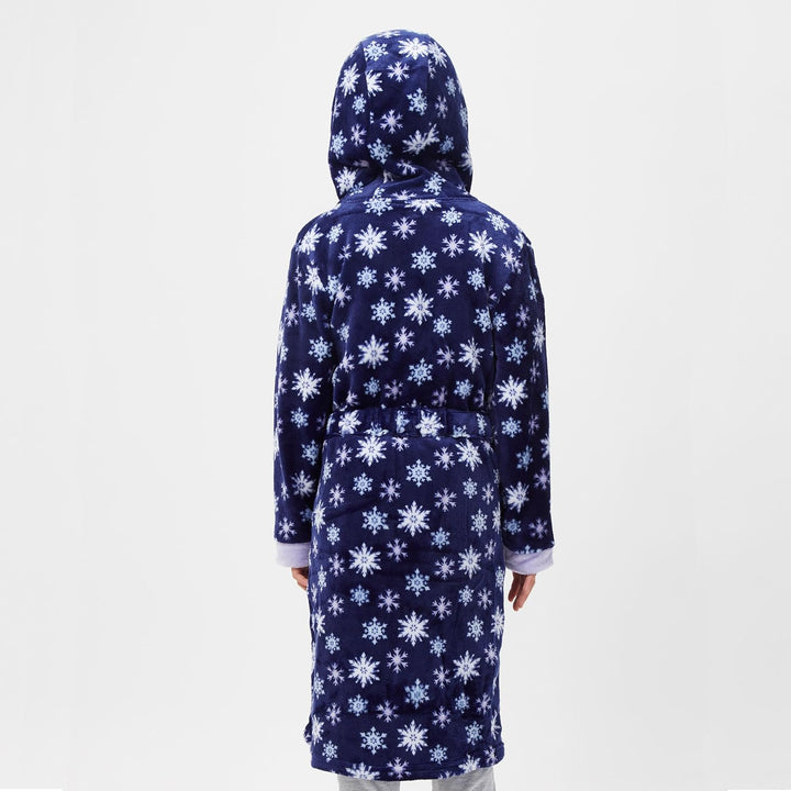 Disney Frozen Bademantel | Kinder Bademantel Elsa Und Anna | Morgenmantel Mädchen 98 Blau, 98 Blau