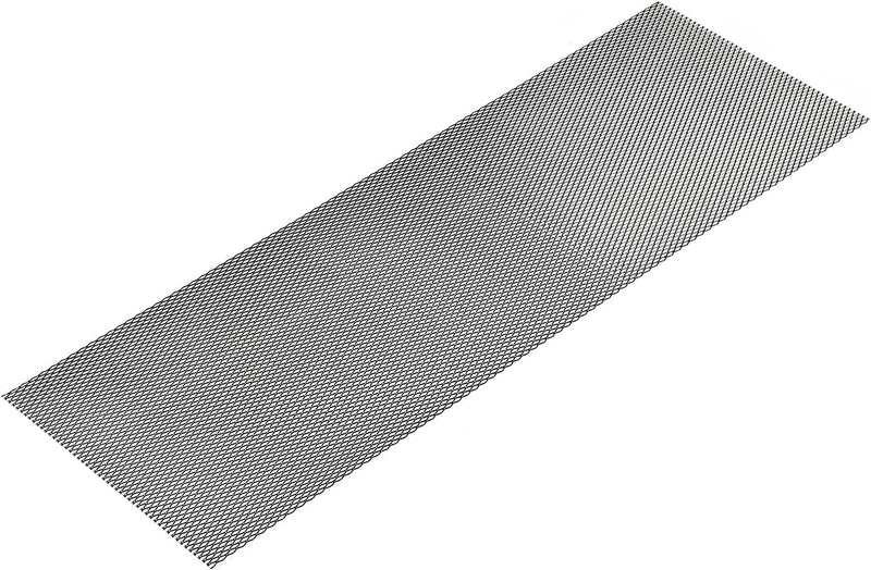 AggAuto 120×40cm Schwarz Renngitter, 6×12mm Raute Lochgrösse Wabengitter, Aluminiumlegierung Streckg