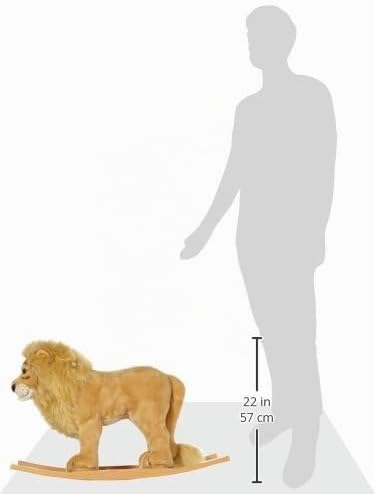 Steiff Schaukeltier Löwe Leo, Süsses Stofftier, Jungen, Mädchen &amp; Babys ab 0 Monaten, Plüschtier 70