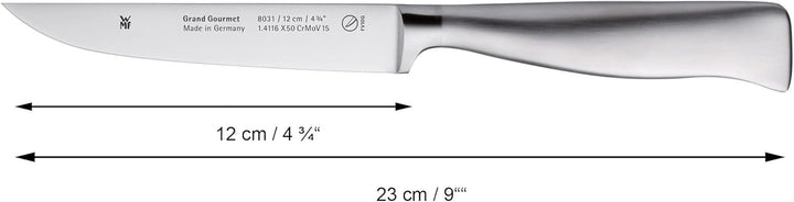 WMF Grand Gourmet Messerblock mit Messerset 6teilig, Made in Germany, 4 Messer geschmiedet & Grand G
