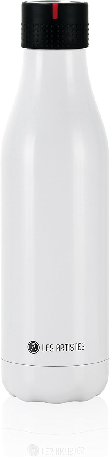 Les Artistes Travel Mug Bottle Up 500ml LES ARTISTES White, White