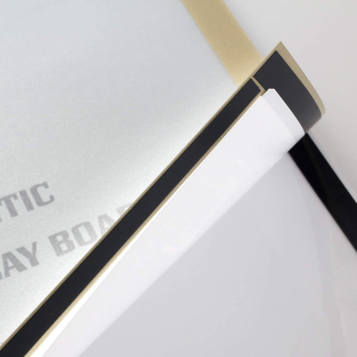 TUKA-i-AKUT 10st. A4 Info-Rahmen Selbstklebend mit Magnetverschluss, Einstecktasche Infotasche Blatt