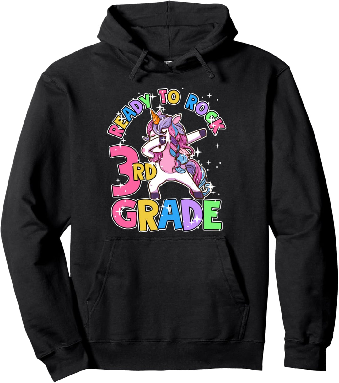 3. Klasse Einhorn Schulanfang Outfit Mädchen Pullover Hoodie