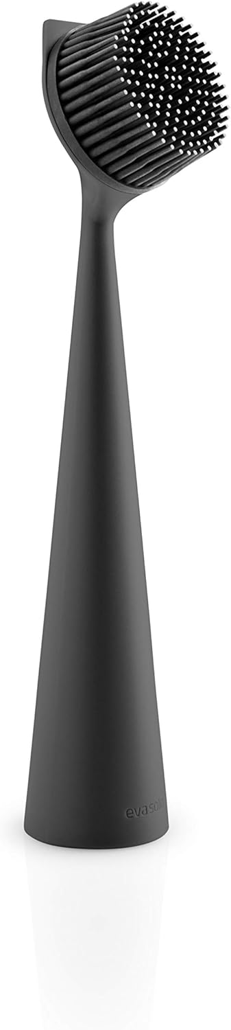 EVA SOLO | Spülbürste Black | Glattes, hygienisches Design | Schwarz, Schwarz