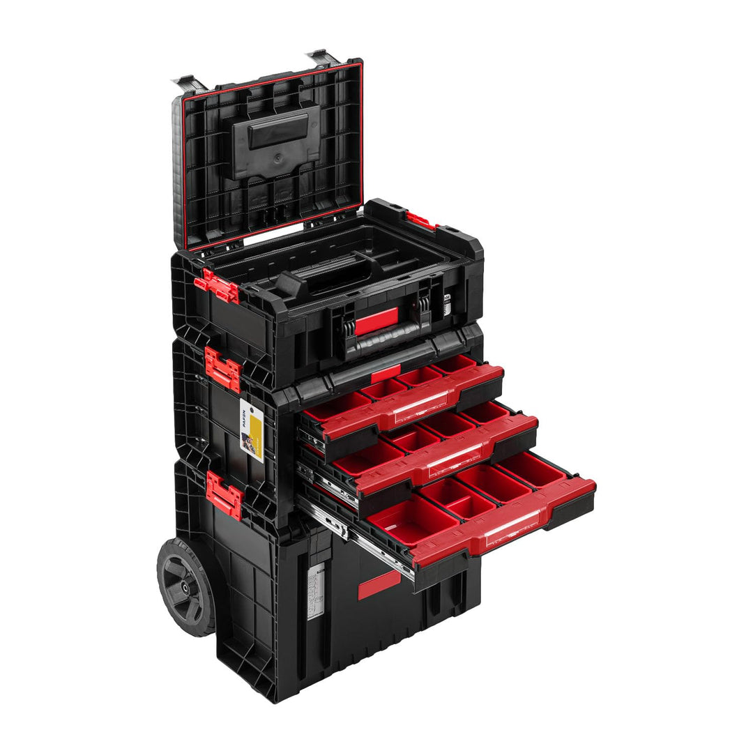 PAFEN Rollende Werkstatt Werkstattschublade - Premium Werkzeugtrolley - Werkzeugkasten auf Rädern 44