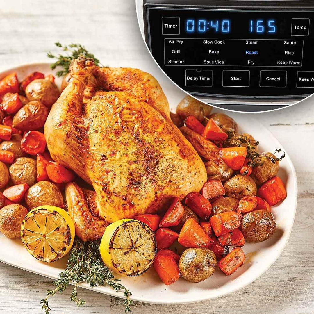 PowerXL MultiCooker - Zubehör-Set - Ersatzinnentopf, Frittierkorb & Grillplatte - Zubehör für PowerX