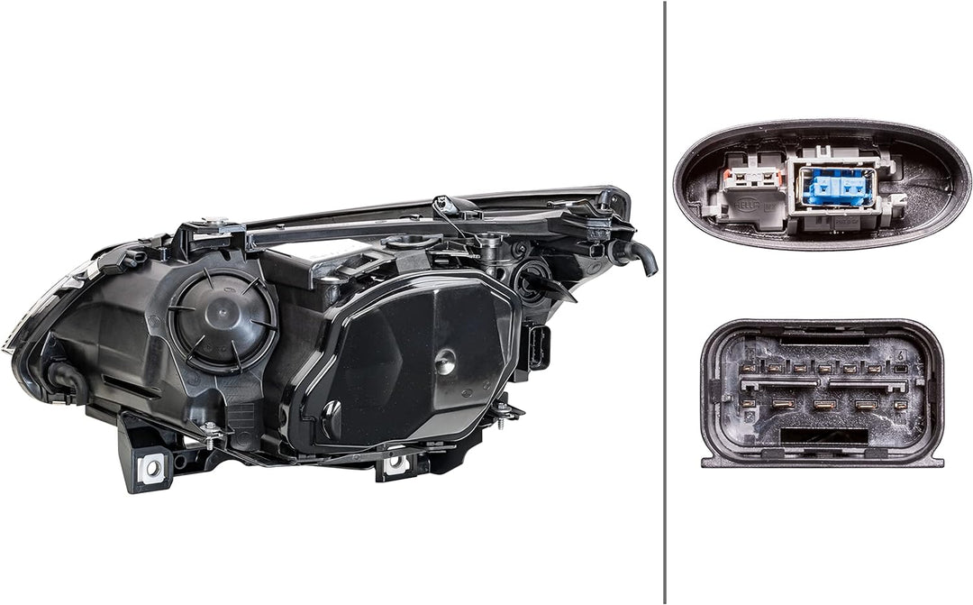 HELLA 1EL 164 908-001 Bi-Xenon-Hauptscheinwerfer - rechts - für u.a. BMW 5 (E60), Rechts