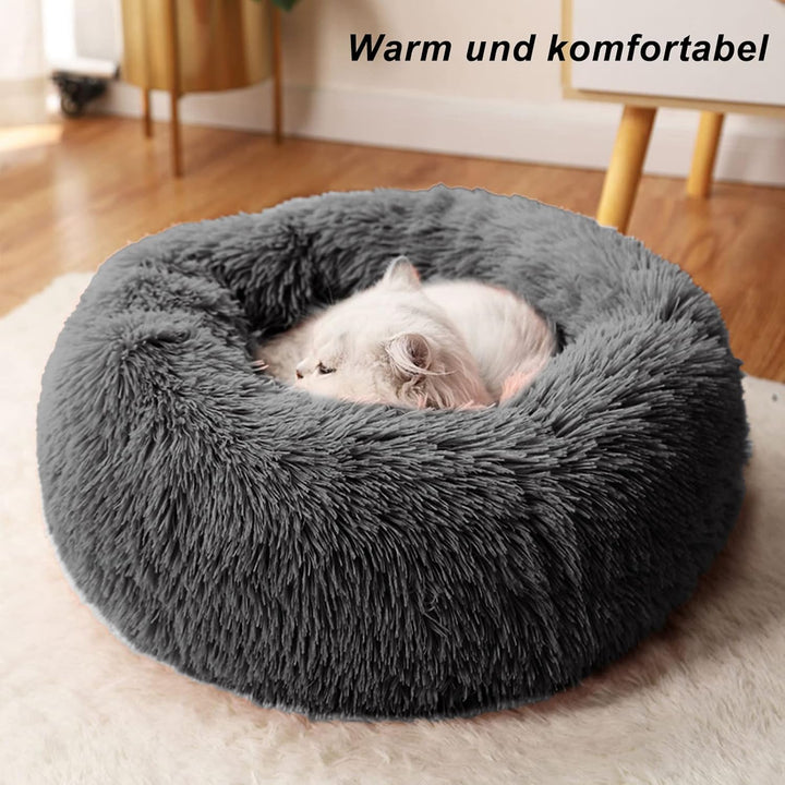 CALIYO Katzenbett Flauschig, Hundebett Kleine Hunde, Katzenkissen Hundekissen Waschbar, Trocknergeei