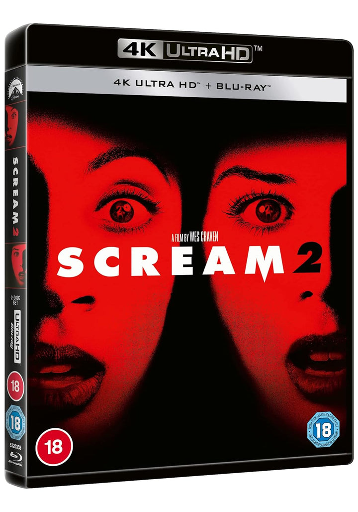 Scream 2 4K UHD + Blu-ray [Region A & B & C], Blu-ray