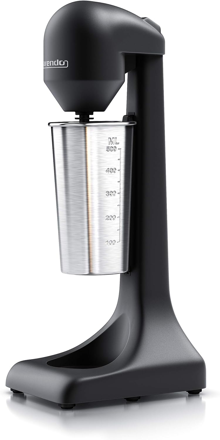 Arendo - Drink Mixer - Eiweiss Shaker - Getränkemixer - elektrischer Standmixer - 500 ml Becher - 22