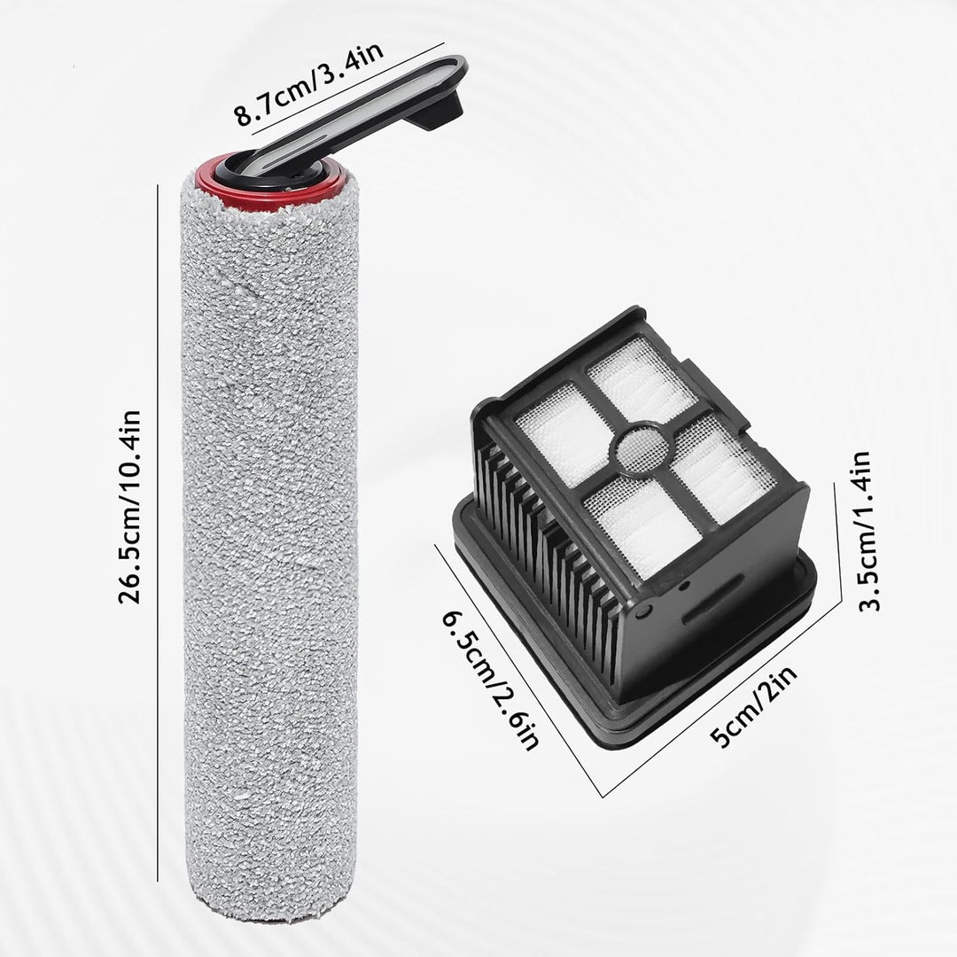 Bürstenrollen Ersatzteile für Dreame H15 Pro /H15 Mix /H12 Pro FlexReach/ H15 Pro FoamWash /H15S Nas