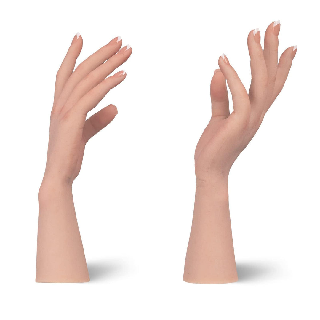 CYOMI Silikon Hand Mannequin Weiblich Schaufensterpuppe Mannequin Hand Life Size Hand Model für Male