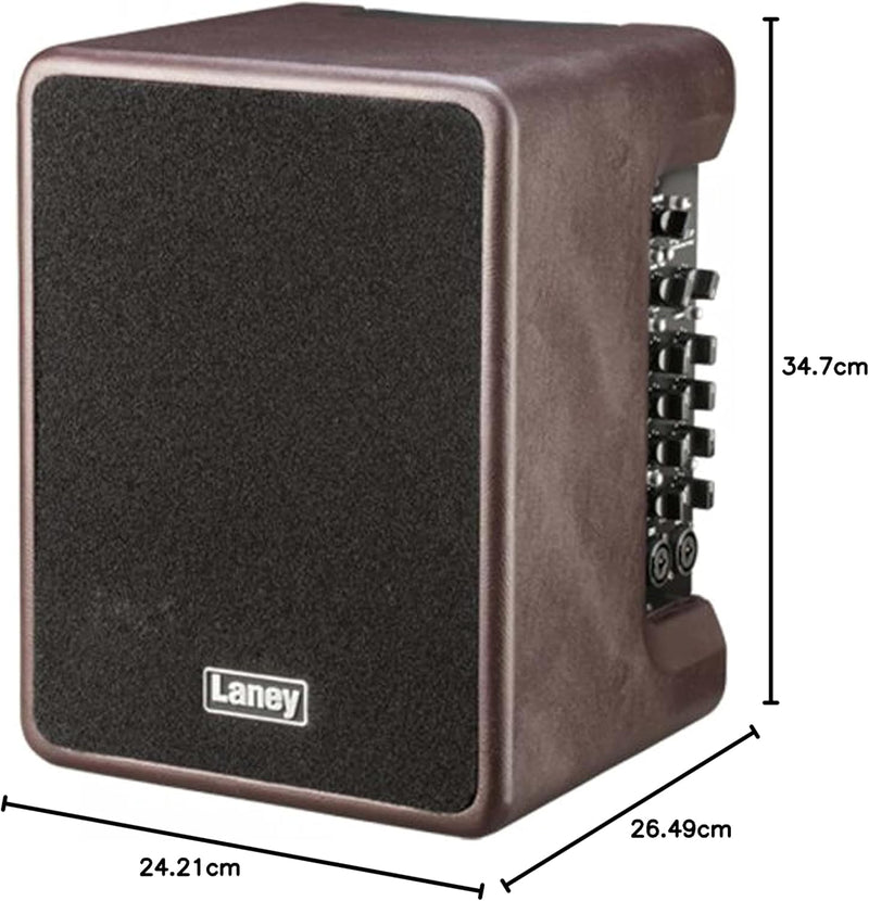 Laney A Series A-FRESCO-2 - Acoustic Instrument Combo Amp - 60W - Rechargable Li-Ion Battery Power,