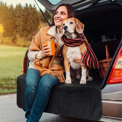 Greensen Hundedecke Auto Rückbank, Wasserdicht Kratzfest Rücksitz mit verstellbaren Riemen, universe