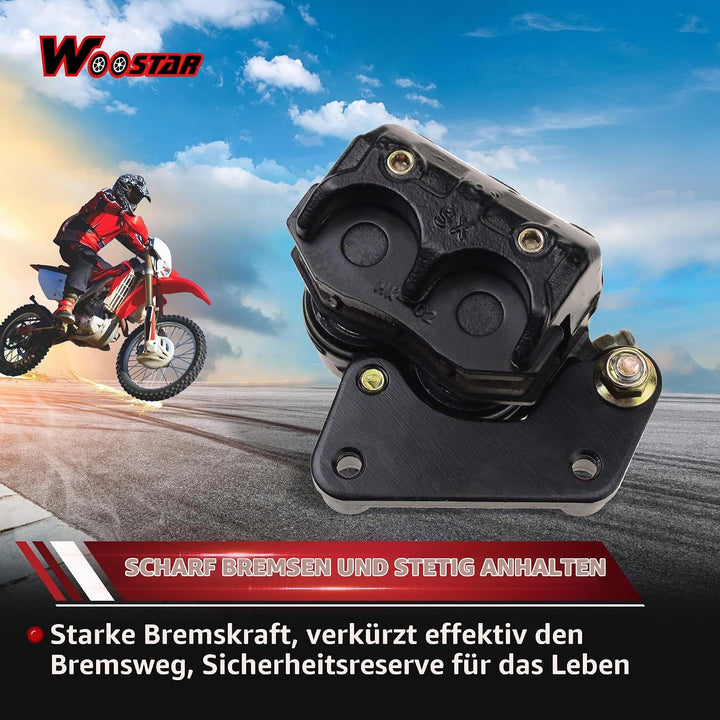 WOOSTAR Hydraulische Scheibe Bremssattel Hinten Ersatz für Jialing 150ccm 200ccm 250ccm Dirt Pitbike
