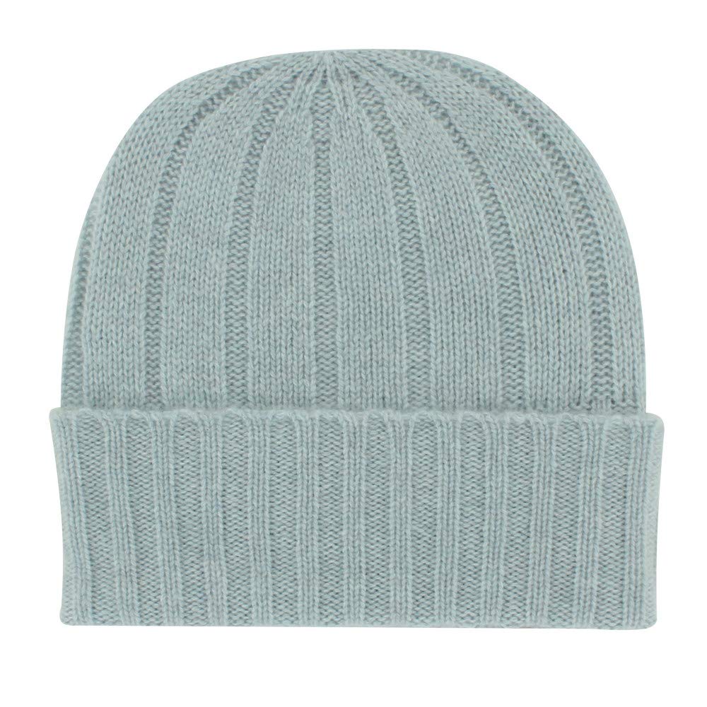 Les POULETTES BIJOUX - Mütze Alice 100% Kaschmir 6-fädig Classics Grun, Grun
