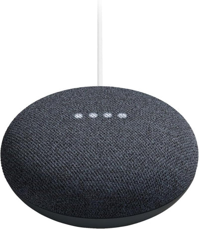 Google Nest Mini 2. Generation Kabelloser Bluetooth-Lautsprecher (Anthrazit), Anthrazit