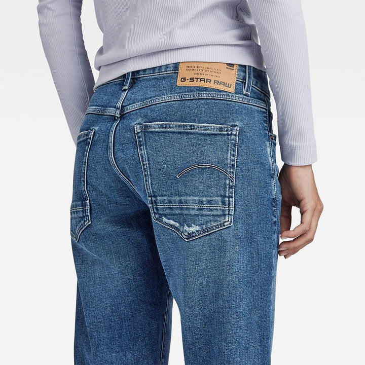 G-STAR RAW Damen Kate Boyfriend Jeans 29W / 30L Blau (Antique Faded Orinoco Blue Destroyed D15264-c0