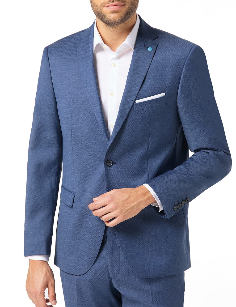 Pierre Cardin Herren Mix &amp; Match Sakko Andre Futureflex Blazer 24 Blau, 24 Blau