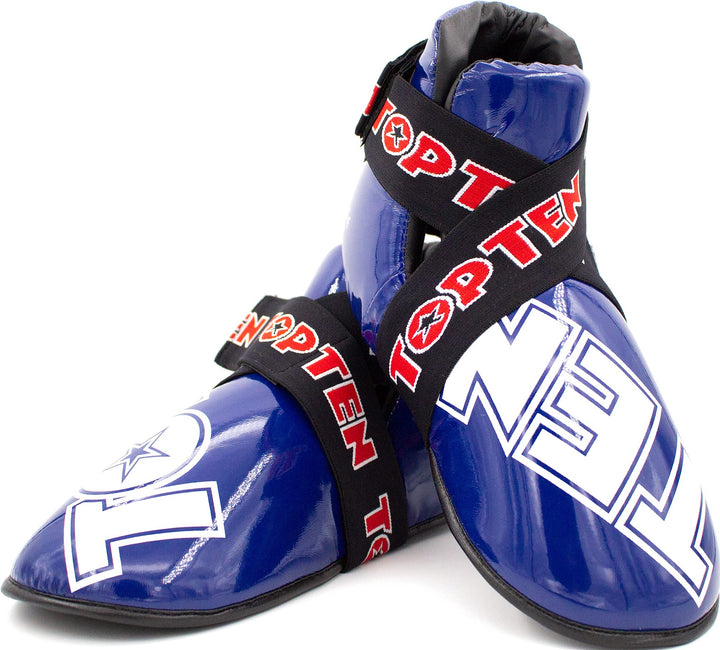 TOP TEN Fussschutz „Superlight“ für den Wettkampf Blau S, Blau S