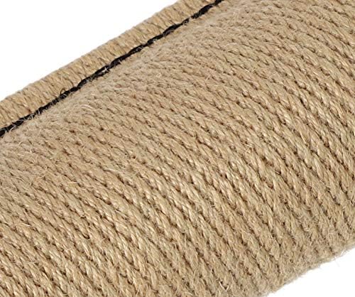 Dingo Gear Beisswurst aus Jute mit Zwei Halter 60 cm x 8 cm K9 IGP IPO Training Hundespielzeug S0015