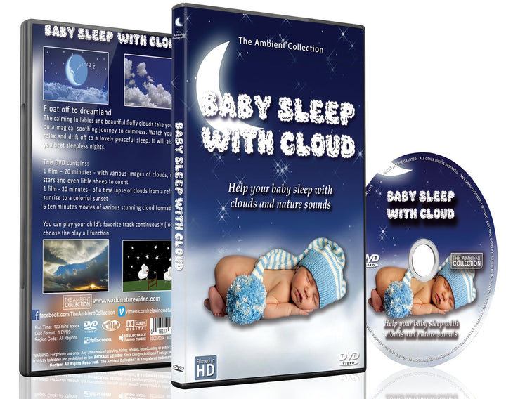 Schlaf DVD – Baby Schlaf mit Wolken, Baby Wiegenlied für Süsse Träume vor dem Schlafen Gehen